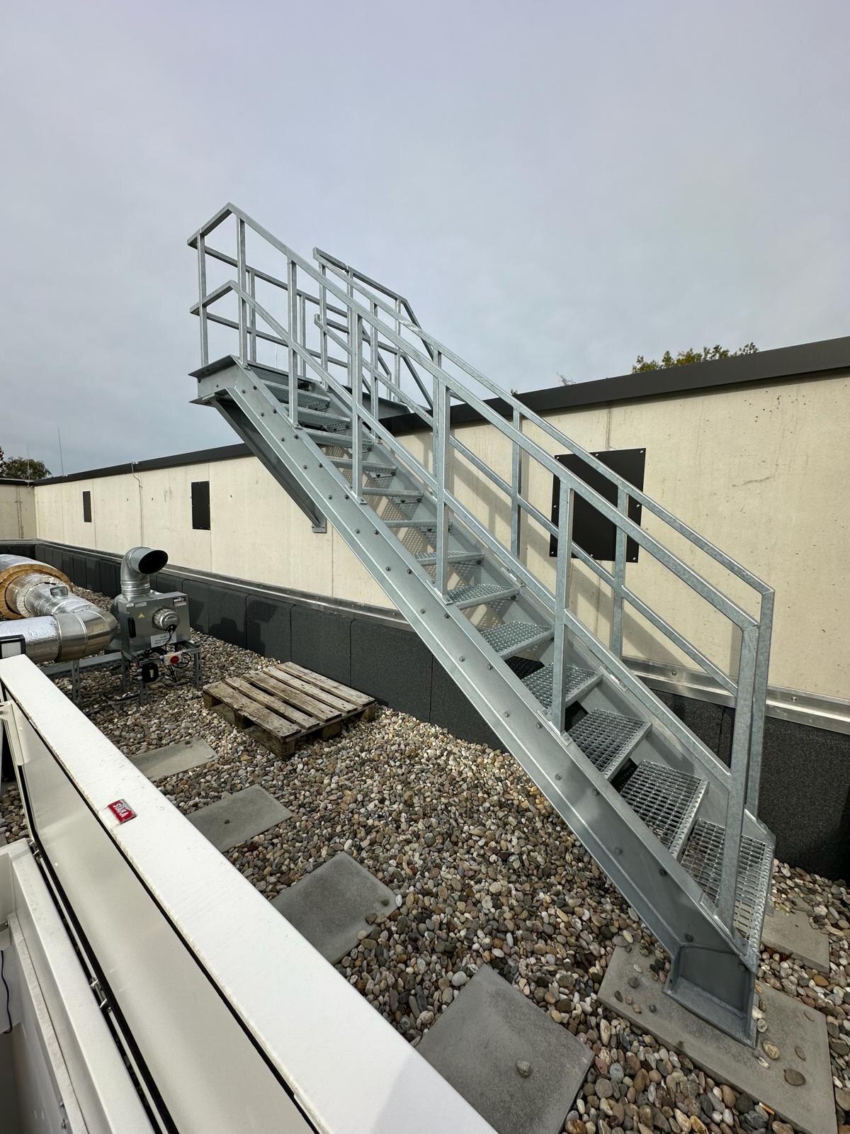 HKK Niederstetten – Revisionssteg – Projektansicht 1